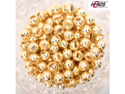 Hends Tungstenové Hlavičky Tungsten Beads Gold Galvanized Small Slot