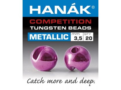 Hanák Tungstenové Hlavičky Metallic Růžová