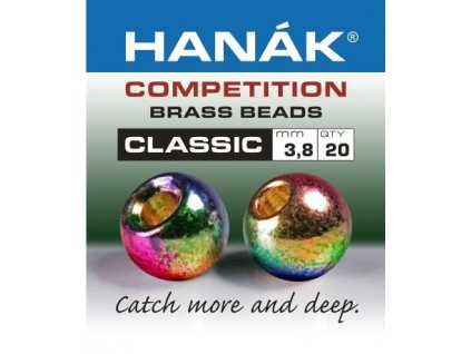 Hanák Klasické Mosazné Hlavičky Metallic Duhové