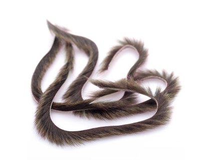 Hends Proužky Králičí Kůže Superfine Zonker Strip Rabbit 2,5mm Natural
