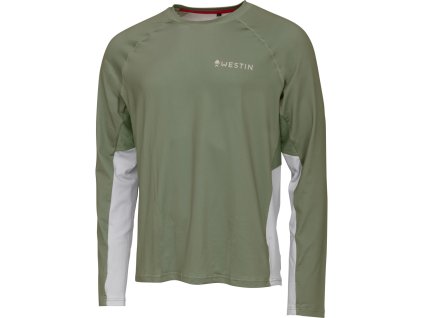 Westin Tričko Flats Upf Shirt Sage Green