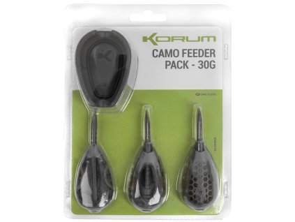 Korum Sada Krmítek Camo Feeder Pack 30g
