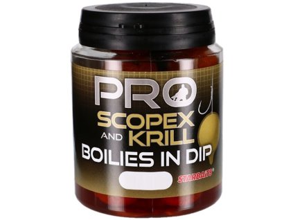 Starbaits Boilies In Dip Probiotic Scopex Krill 150g