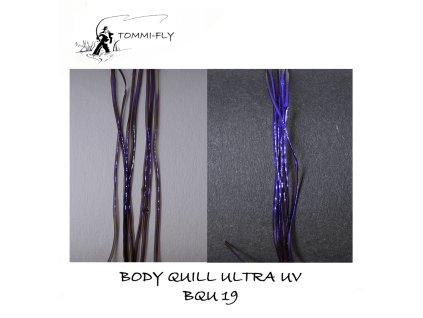 Tommi-Fly Body Quill Ultra UV Dark Brown