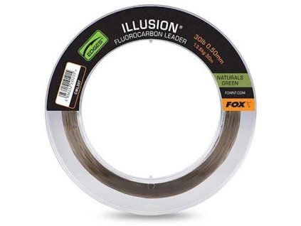Fox Fluorocarbon Edges Illusion Leader Naturals Green 50m