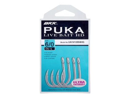 BKK Háčky Puka Livebait HD