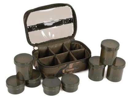 Fox Pouzdro Camolite 8 Pot Hookbait Case