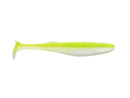 Rapala Gumová Nástraha The KickMan Chart White Flash
