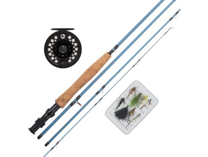 Wychwood Muškařský Set Fly Fishing Kit 9,6ft 2,9m #6-7 4-díl