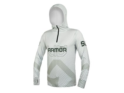 Delphin Tričko s Kapucí UV Armor 50+Olive