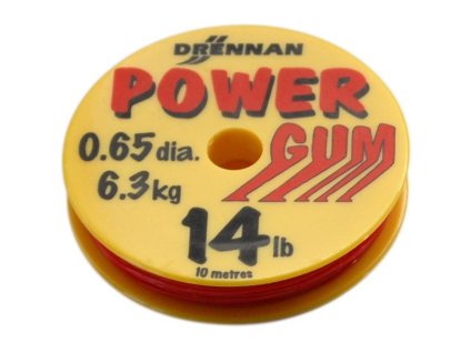 Drennan Feederová Guma Powergum Red 10m