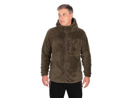 Fox Mikina Khaki HD Premium Full Zip Teddy Jacket
