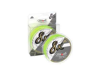 Mikado Pletená Šnůra Nihonto Octa Braid Fluo 300m