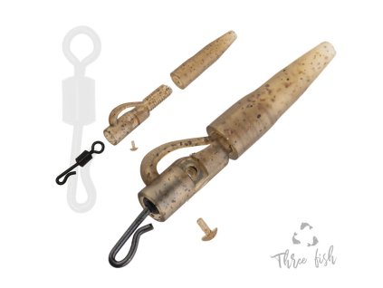 Zfish Závěsky Lead Clip Set & Tail Rubber + QC 6ks