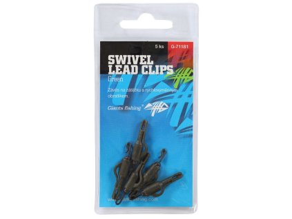 Giants Fishing Závěs Na Boční Olovo Swivel Lead Clips 5ks