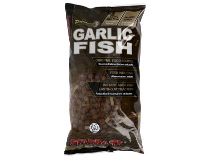 Starbaits Boilie Potápivé - Garlic Fish 2,5kg