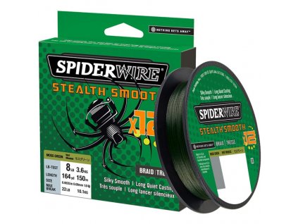 Spiderwire Pletená Šňůra Stealth Smooth 12 1m