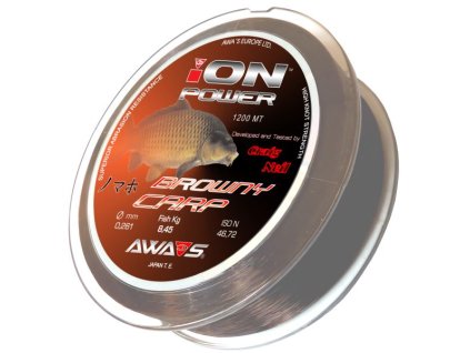 AWAS Vlasec Ion Power Browny Carp 1200m