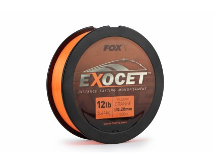 Fox Vlasec Exocet Fluoro Orange Mono 1000m