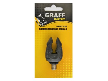 Graffishing Gumová rohatinka černá