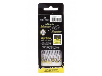 Mikado Návazec Method Feeder 10 cm s Gumičkou 8ks