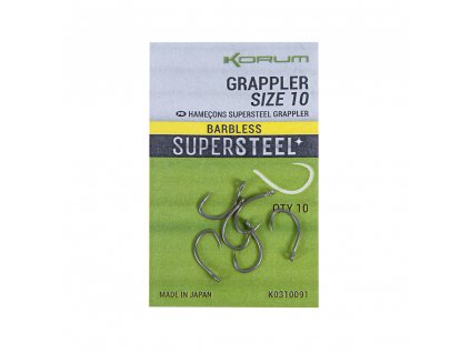 Korum Háčky Grappler Barbed 10ks