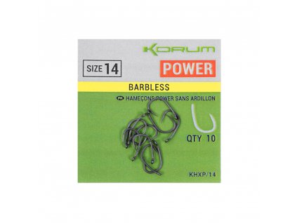 Korum Háčky Xpert Power Micro Barbed Hooks 10ks
