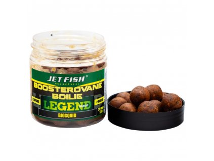 Jet Fish Boosterované Boilie Legend Range BioSquid 250ml