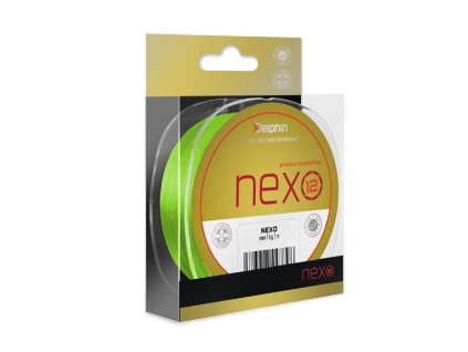 Delphin Splétaná Šňůra Nexo Fluo Zelená