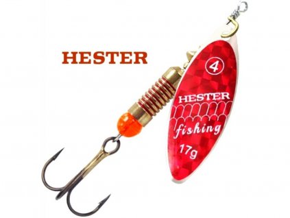Hester Fishing Třpytka Willow Red Holo Scales