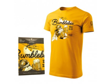 Triko ZLÍN Z-37 BUMBLEBEE ŽLUTÉ