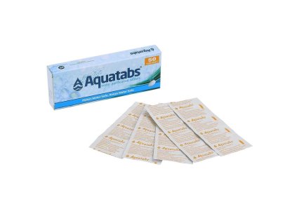 Tablety pro čištění vody Aquatabs 50 tablet