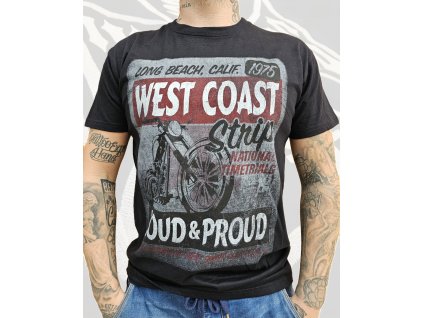 Pánské triko West Coast Choppers Strip
