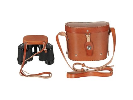 Dalekohled 8x30 RETRO s koženým pouzdrem