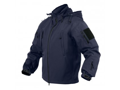 Bunda CONCEALED CARRY softshell MODRÁ
