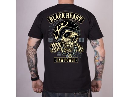 Pánské Triko BLACK HEART RAW POWER CHOPPER