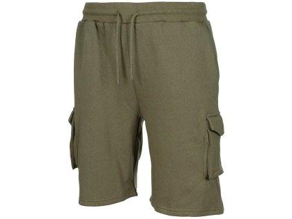 Kraťasy teplákové JOGGER ZELENÉ