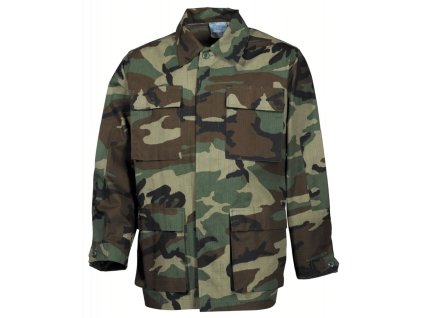 Blůza US střih BDU rip-stop WOODLAND
