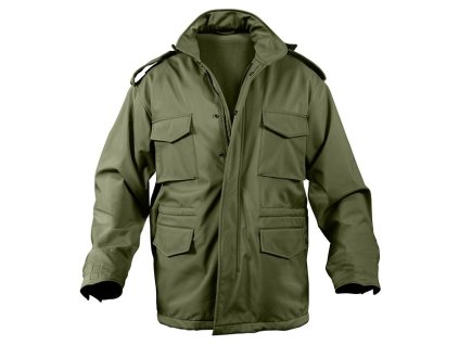 Bunda US M65 SOFTSHELL ZELENÁ