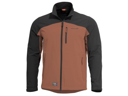 Bunda ELITE LIGHT softshell MAROON RED