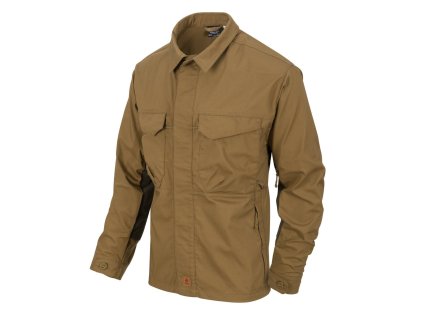 Košile WOODSMAN COYOTE/TAIGA GREEN