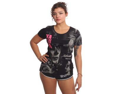 Dámské triko Yakuza Tribes Long Tail 25120 black