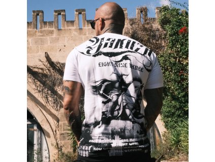 Pánské triko Yakuza Knightmare Regular 25019 white