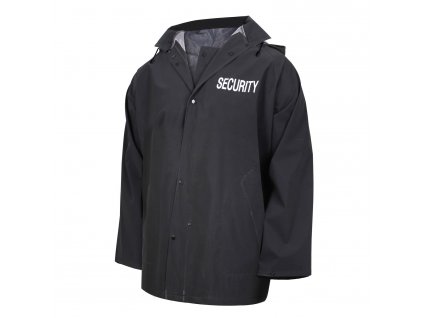 Bunda do deště SECURITY ČERNÁ