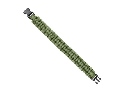 Náramek SURVIVAL PARACORD OLIV