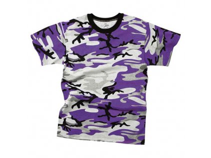Triko dětské VIOLET CAMO