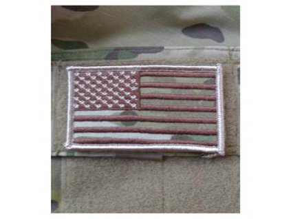 Nášivka vlajka USA - MULTICAM® VELCRO