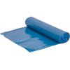 Pytel na odpad LDPE modrý 240 l, 120×100 cm, 80 um, 10 ks v roli