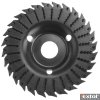 EXTOL® PREMIUM Kotouč rašplový na dřevo, hrubý sek + pila, 125 x 22,2 x 3 mm, 28 zubů