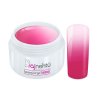 Ráj nehtů - Barevný UV gel THERMO - magenta/white - 5 ml